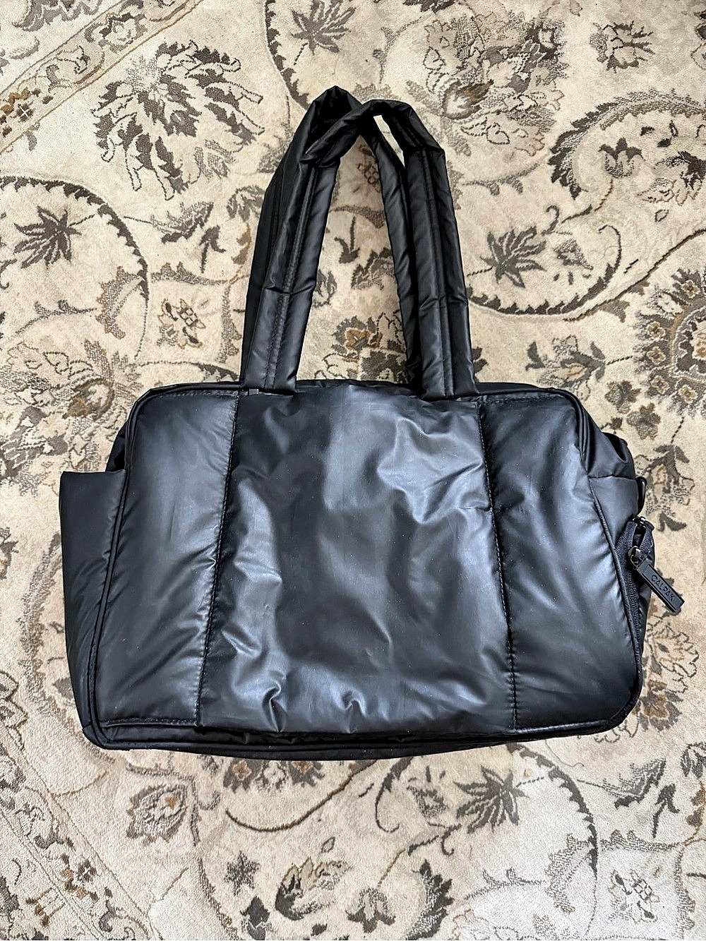 Calpak Luka Duffel Black Travel Bag